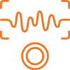 digital electro acoustic leak detection icon